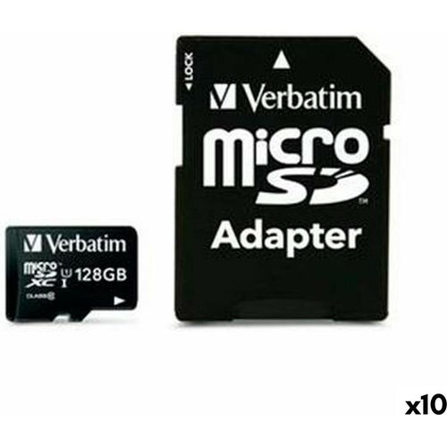 SDHC Speicherkarte Verbatim 128 GB (10 Stück)