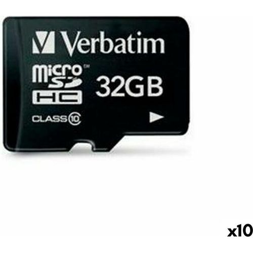 SDHC Speicherkarte Verbatim 32 GB (10 Stück)