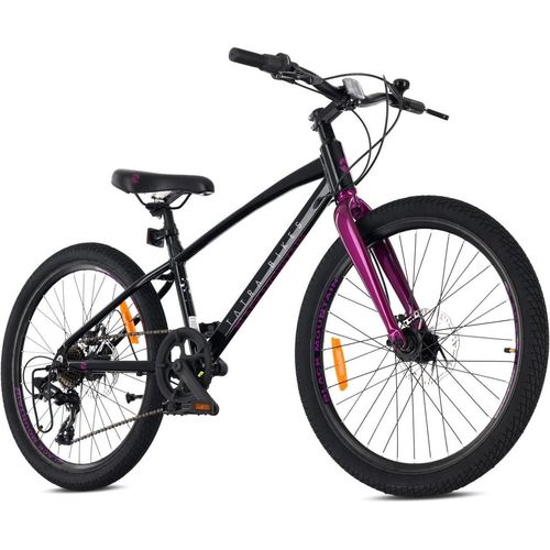 Kinderfahrrad Jungenfahrrad 24 Zoll Fahrrad mit 7 Gang Kettenschaltungen Shimano RevoShift Leichte Aluminium-Rahmen Tatra Bikes
