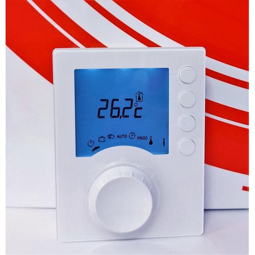 TYBOX 137 + programmierbarer Funkthermostat für Heizkessel oder nicht umkehrbare Wärmepumpe