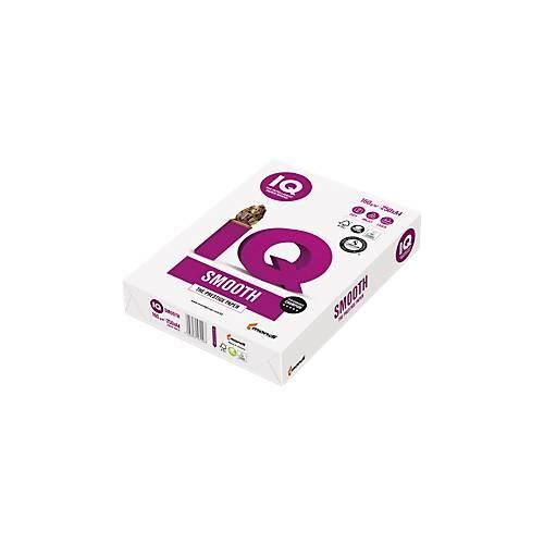 Kopierpapier Mondi IQ Smooth, DIN A4, 160 g/m², hochweiß, 1 Karton = 5 x 250 Blatt