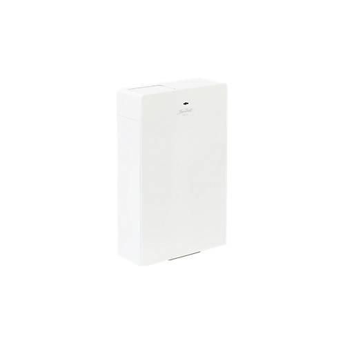 Abfallbehälter Janibell Prix Sanitär, 7,6 l, mit Sensor, eingebautes Müllsacksystem, B 264 x T 100 x H 404 mm, weiß