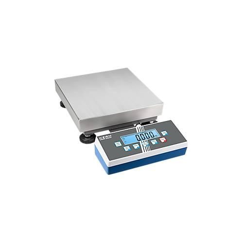 KERN Paketwaage EOC 60K-3 – hochpräzise Plattformwaage, Wägebereich 30/60 kg, IP65