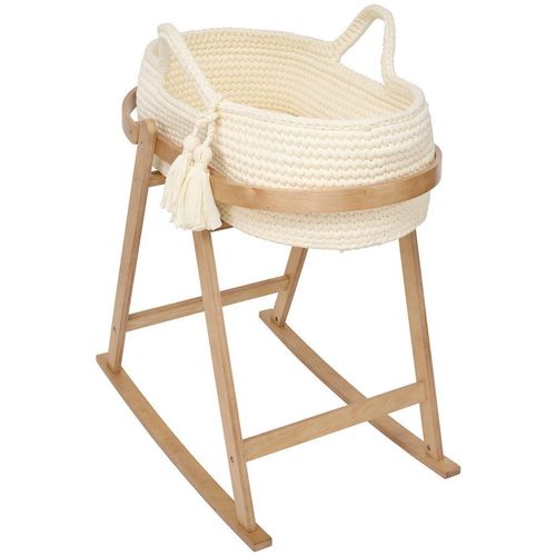 Jimmylee Moseskorb , Natur, Beige , Kunststoff, Textil, Holzwerkstoff , Höhe ca. 3 cm , 51x93x81 cm , Babymöbel, Babybetten, Stubenwagen & Babywiegen