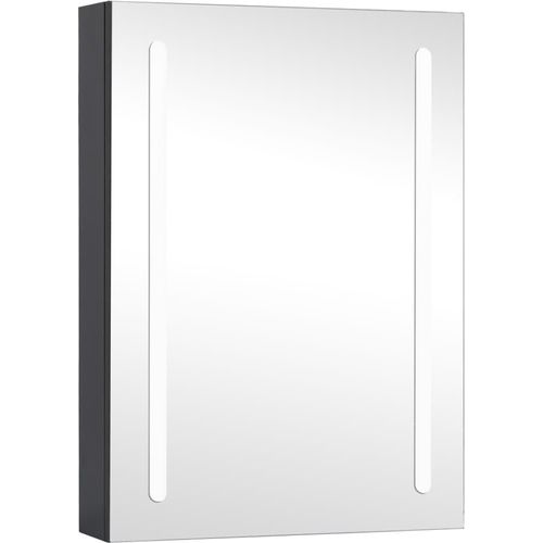 vidaXL LED-Spiegelschrank fürs Bad 50x13x70 cm