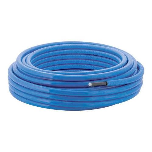 Geberit Systemrohr Mepla ML d 26, Dämmung 6mm, rund vorgedämmt, blau