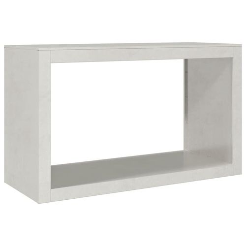 vidaXL Brennholzregal 100x40x60 cm Edelstahl