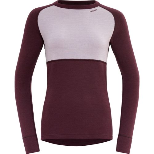 Devold Expedition Merino Silk Shirt Woman Port/Orchid S Thermischeunterwäsche