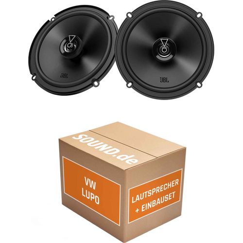 Lautsprecher Boxen Einbaupaket vorne JBL Club 3 64FSL passend für VW Lupo | 2x Tief-Mitteltöner mit integriertem Hochtöner 165W MAX