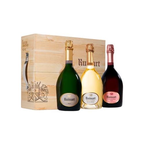 Champagner Ruinart - Cave Urbaine 3 Fl. - Blanc de Blancs - Rosé - Brut