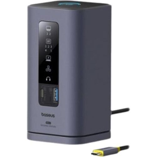 Hub USB Baseus B00568102813-00 Silberfarben