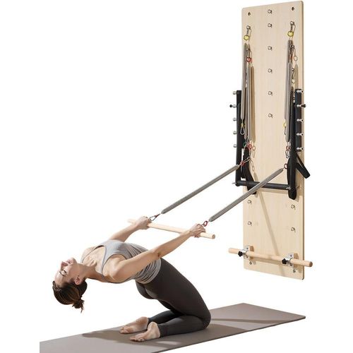 Pilates Reformer Wandmontage Maschine - Pilates Sprungbrett aus Ahornholz