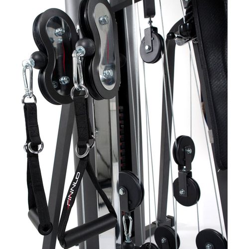 HAMMER Finnlo Kraftstation Autark 2200, Profi-Multigym, Zubehör, über 30 Übungen