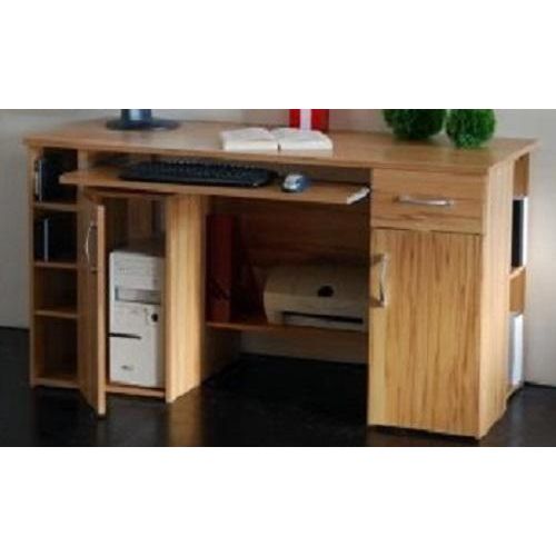 Computertisch PC-Tisch Kernbuche Schreibtisch Bürotisch - (421)