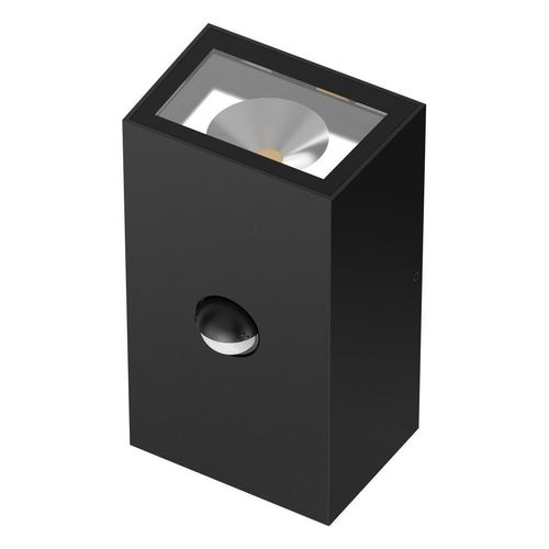 EVN LED Außenwandleuchte mit Bewegungssensor, 2-flammig (up+down), 2x5W, IP65, 3000K, anthrazit (C65152502RES)