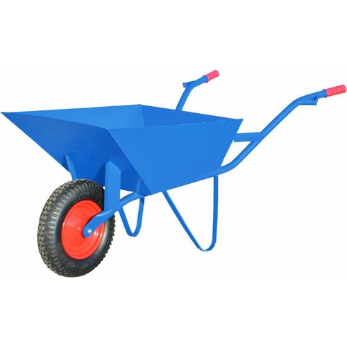 Awtools Bau-Schubkarre 85L/2.0Mm Blau