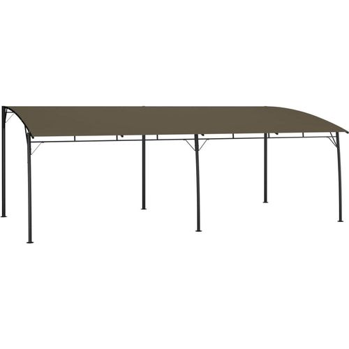 Prolenta Premium - Garten-Sonnenschutz 6x3x2,55 m Taupe