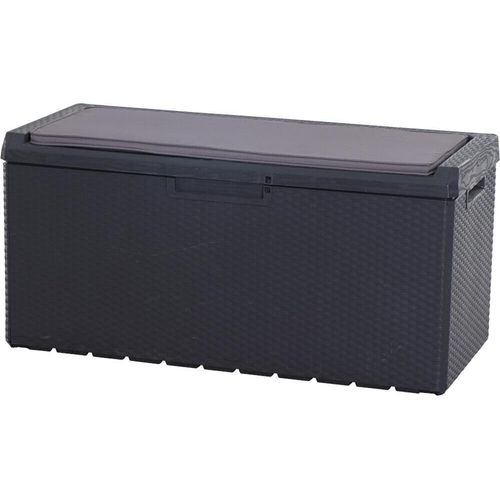 TOOMAX Kissenbox Portonovo 350 l Rattanoptik antr., Kissen