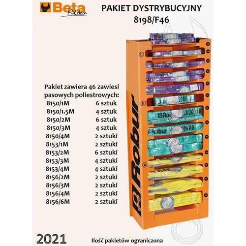 BETA-GURTBAND MIT DISPLAY 46 Stück / ROBUR