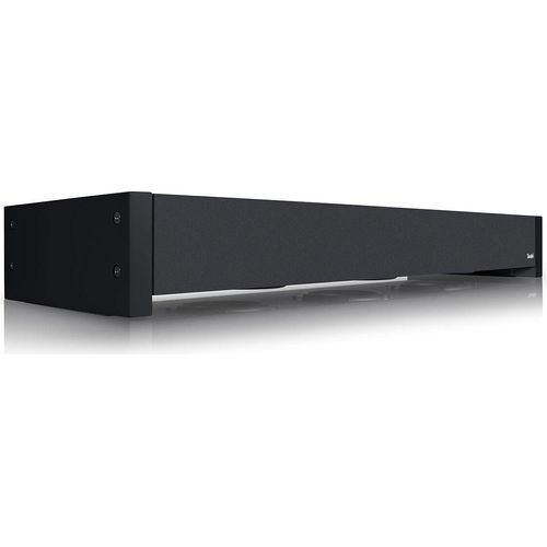 Teufel Flach-Subwoofer T 4000 Aktiv-Subwoofer Downfire-Prinzip Heimkino Musik Film Schwarz, Farbe:Schwarz