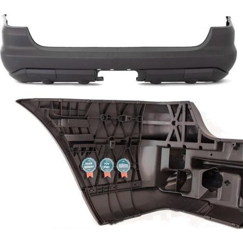 Stoßstange hinten Serie grundiert ohne PDC+AHK für Mercedes M-Klasse W163 ab 2001-2005 Mopf