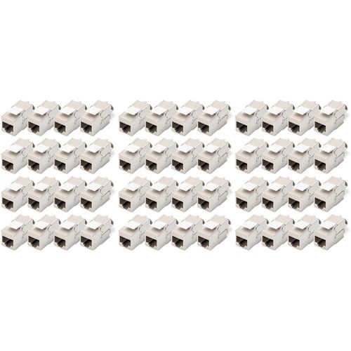 DIGITUS Keystone Jack Cat6A/RJ45-></noscript>LSA geschirmt 500MHz 48St