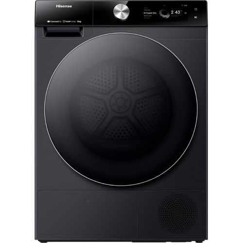 Hisense DH7S107BB Wäschetrockner Freistehend Frontlader 10 kg Schwarz
