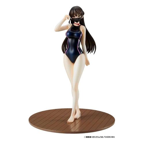 Kaitendoh Pvc 1/6 Konata Wettkampf-badeanzug & Katzen-dessous-kostüm-set Miss Kobayashi´s Dragon Maid Statue 26 Cm Blau Blau One Size