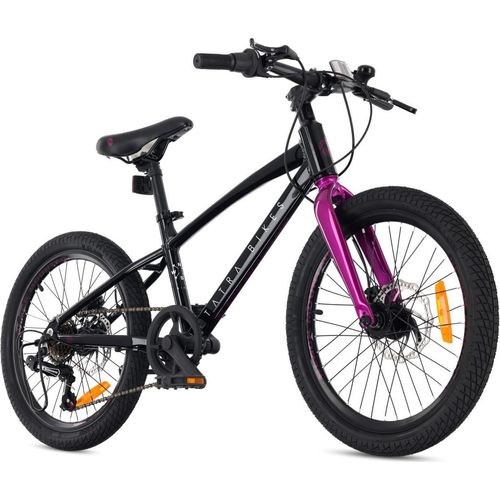 Kinderfahrrad Jungenfahrrad 20 Zoll Fahrrad mit 6 Gang Kettenschaltungen Shimano RevoShift Leichte Aluminium-Rahmen Tatra Bikes