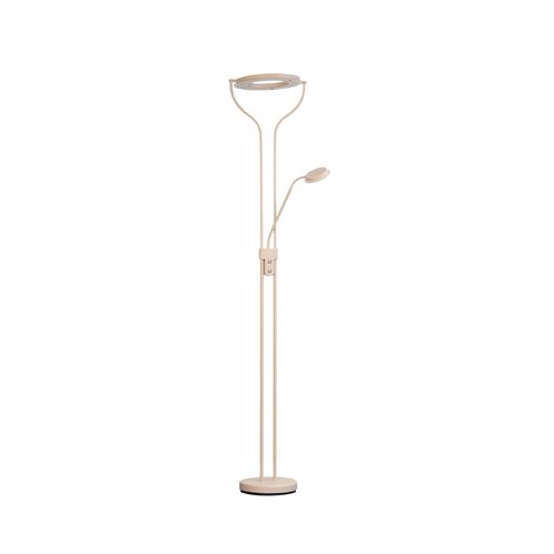 LED-Stehlampe Davos, sandfarben, Höhe 180 cm, 2-flg., CCT