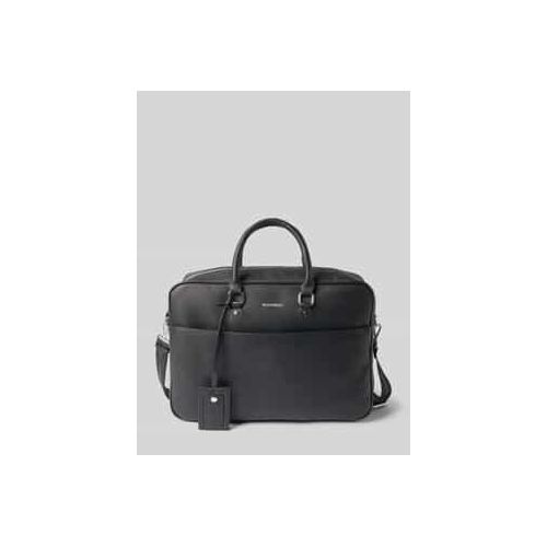 Clutch mit mit Logo-Applikation