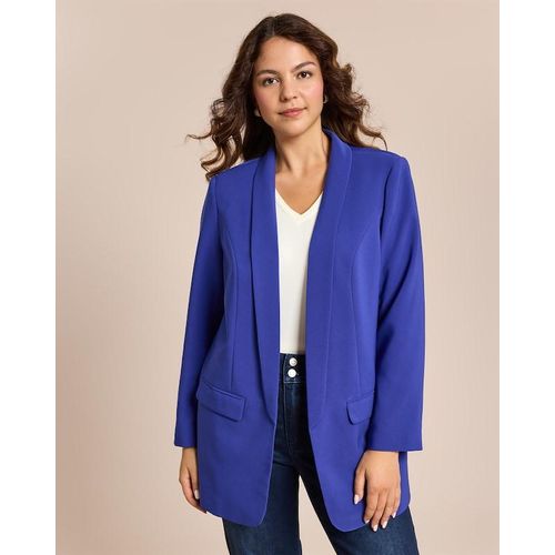 Blazer mit langem Revers