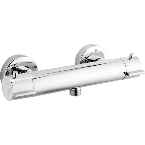Duscharmatur,thermostatisch - rund Zweigriff Chrom