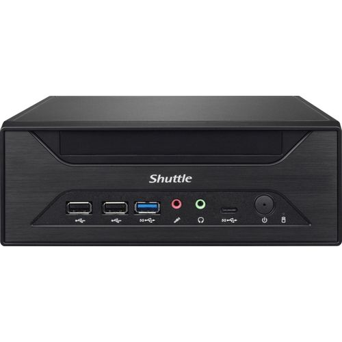 Shuttle Barebone slim XH610 SO-DDR4 black