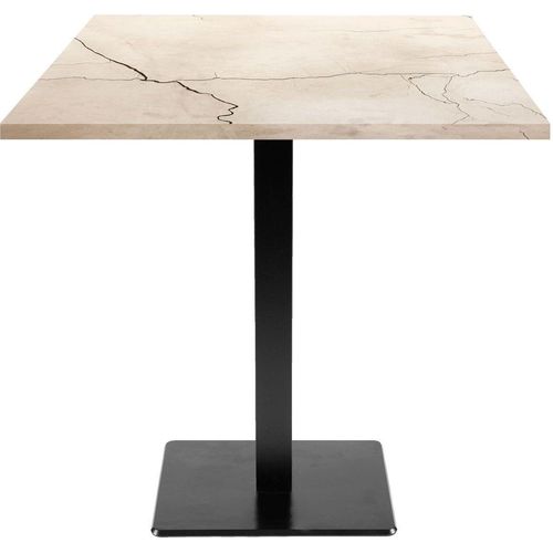 Tisch 70 x 70 cm – Modell Milan White Moon
