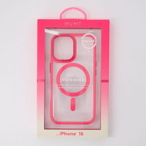 Pinke Handyhülle für iPhone 16