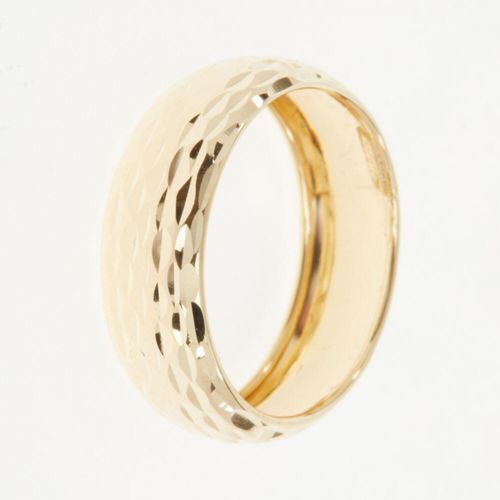 Ring aus 585er Gold mit Diamantschliff