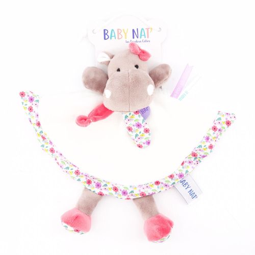 Mehrfarbiges Zoé Kuscheltier im Nilpferddesign