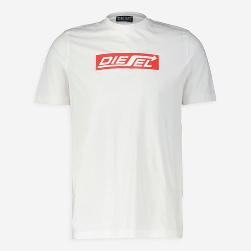 Weißes T-Shirt mit Logo
