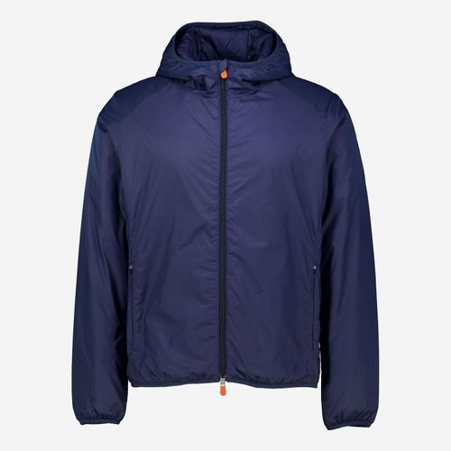 Dunkelblauer packbarer Mayson Windbreaker