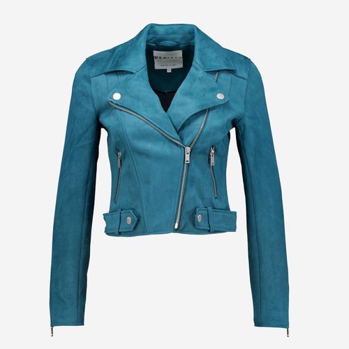 Grüne Cropped Fit Jacket