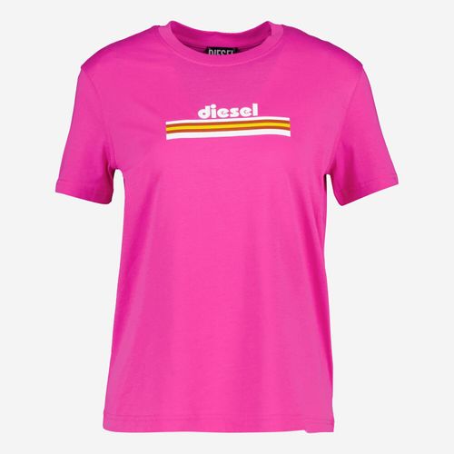 Pinkfarbenes T-Shirt mit Logo Image