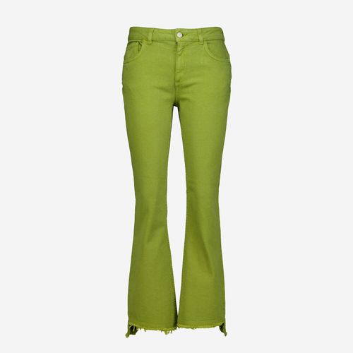 Grüne Bootcut Fit Jeans