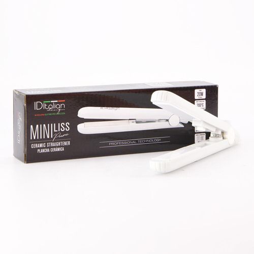 Weißes Minni Liss Glätteisen