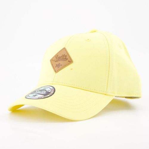 Gelbe Kappe mit Logo