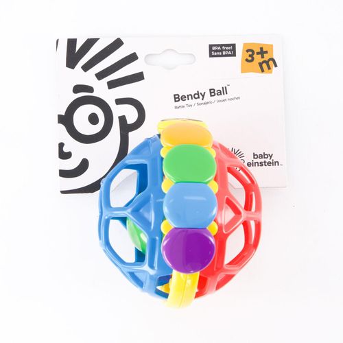 Mehrfarbiger Bendy Ball mit Rassel