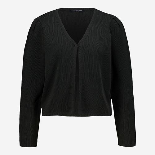 Dunkelgrüne Strickjacke Image