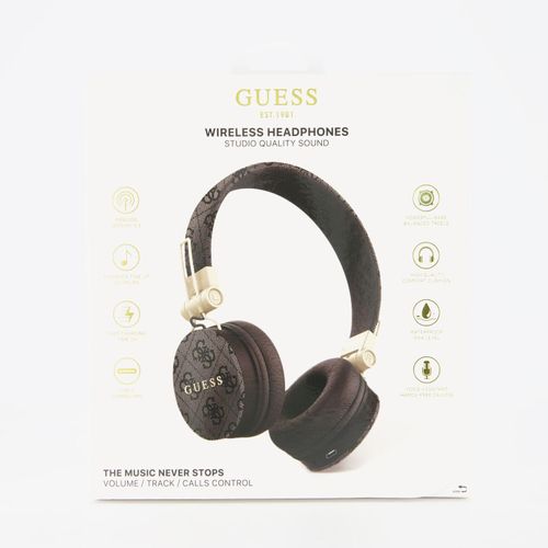 Schwarze kabellose Kopfhörer