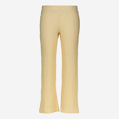 Gelbe gerippte Hose