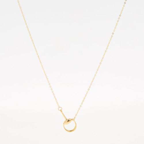 Halskette aus 375er Gold
